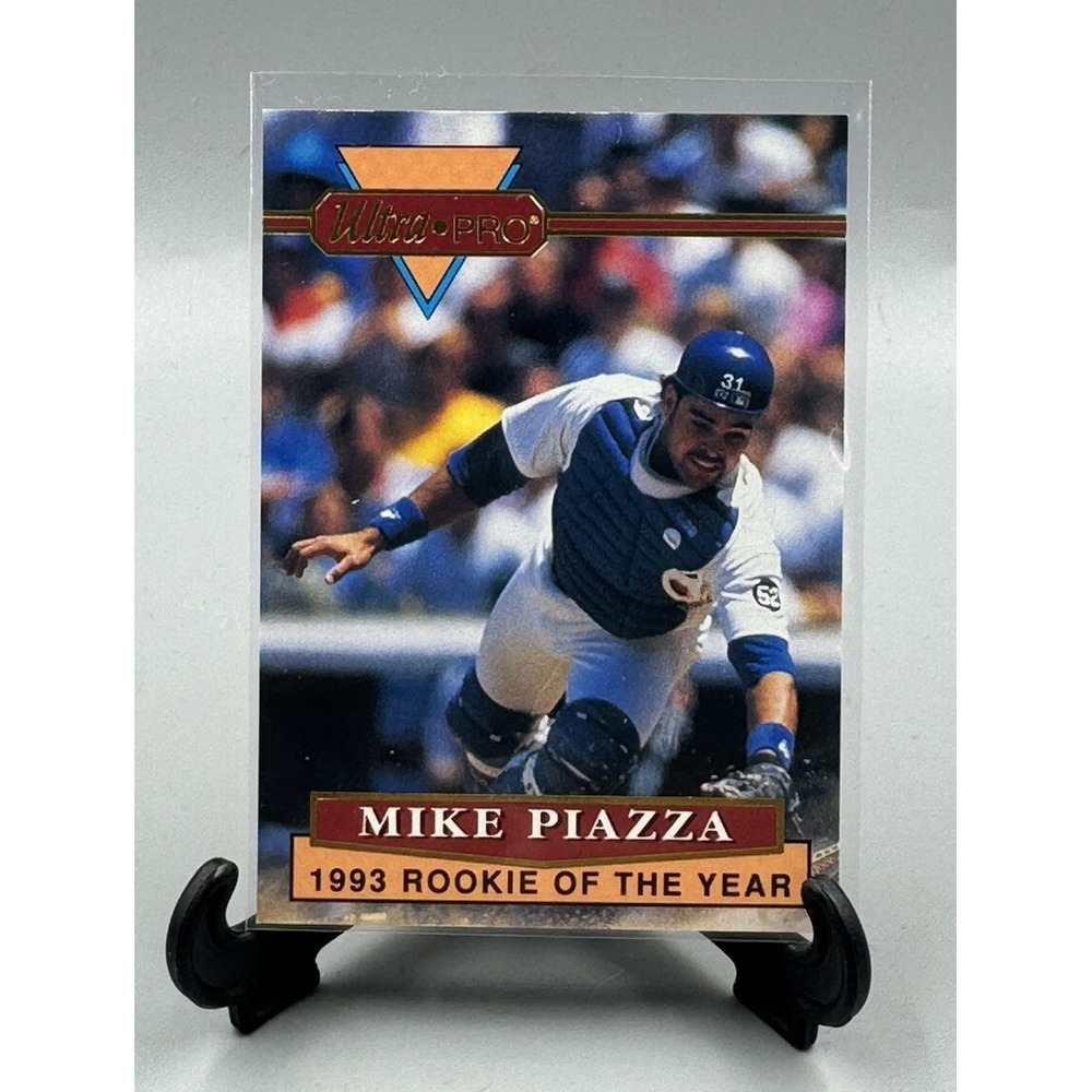 1994 Rembrandt Ultra-Pro Mike Piazza #2 Mike Piazza Los Angeles Dodgers
